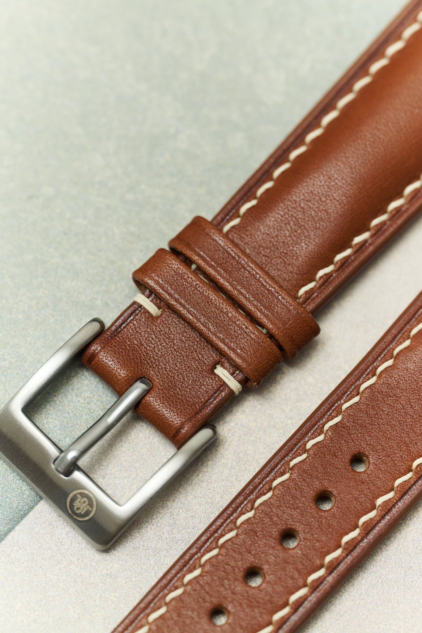 Buttero Watch Strap - Chestnut - RTW - The Strap Tailor