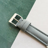 Sailcloth Watch Strap - Grey - The Strap Tailor