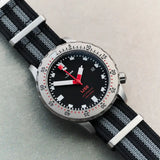 Premium Ribbed Fabric Watch Strap - Bond
