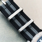 Premium Ribbed Fabric Watch Strap - Bond