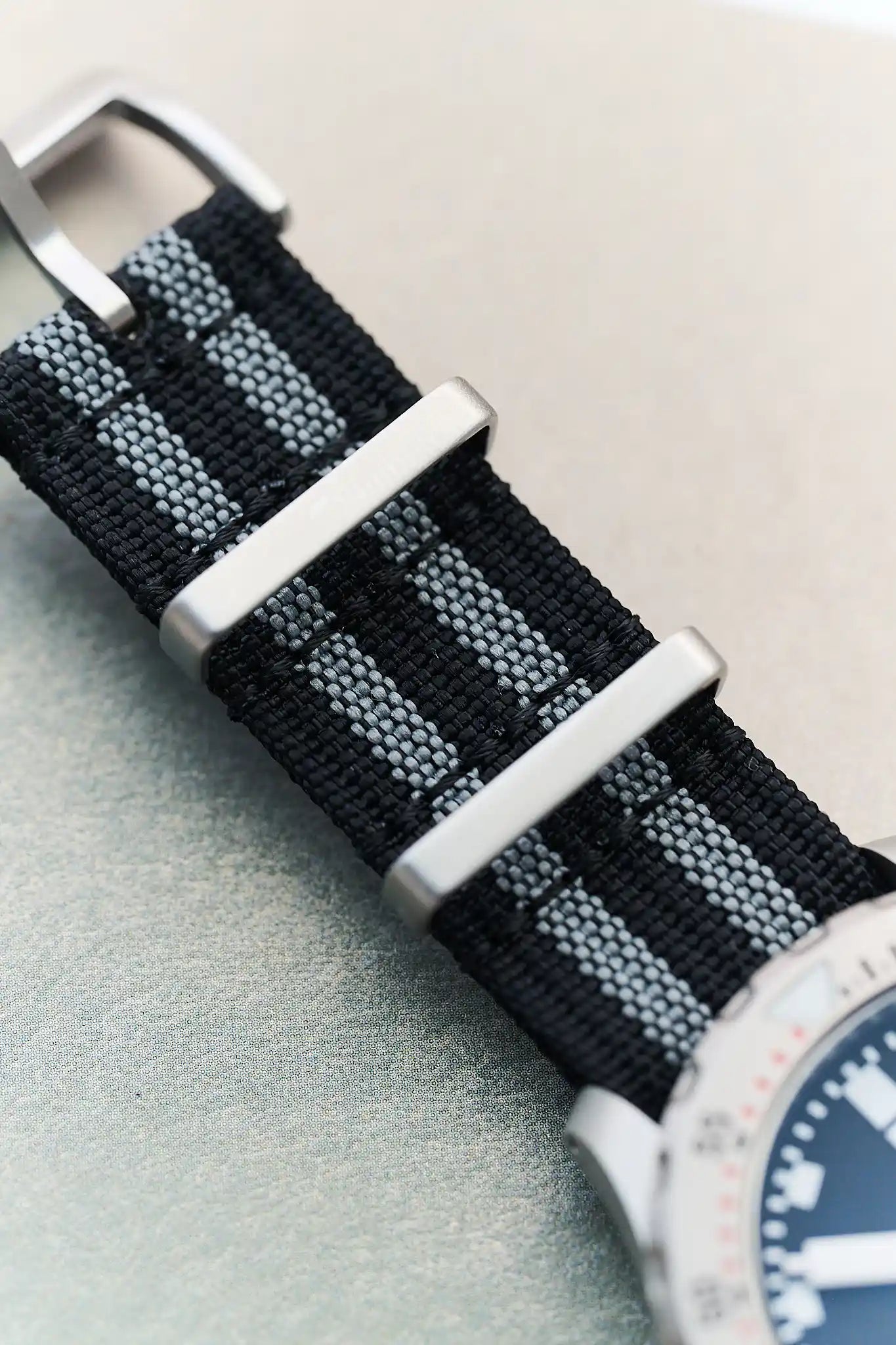Sample Watch Ribbon Premium Ribbed Fabric Watch Strap - Bond – The Strap Tailor