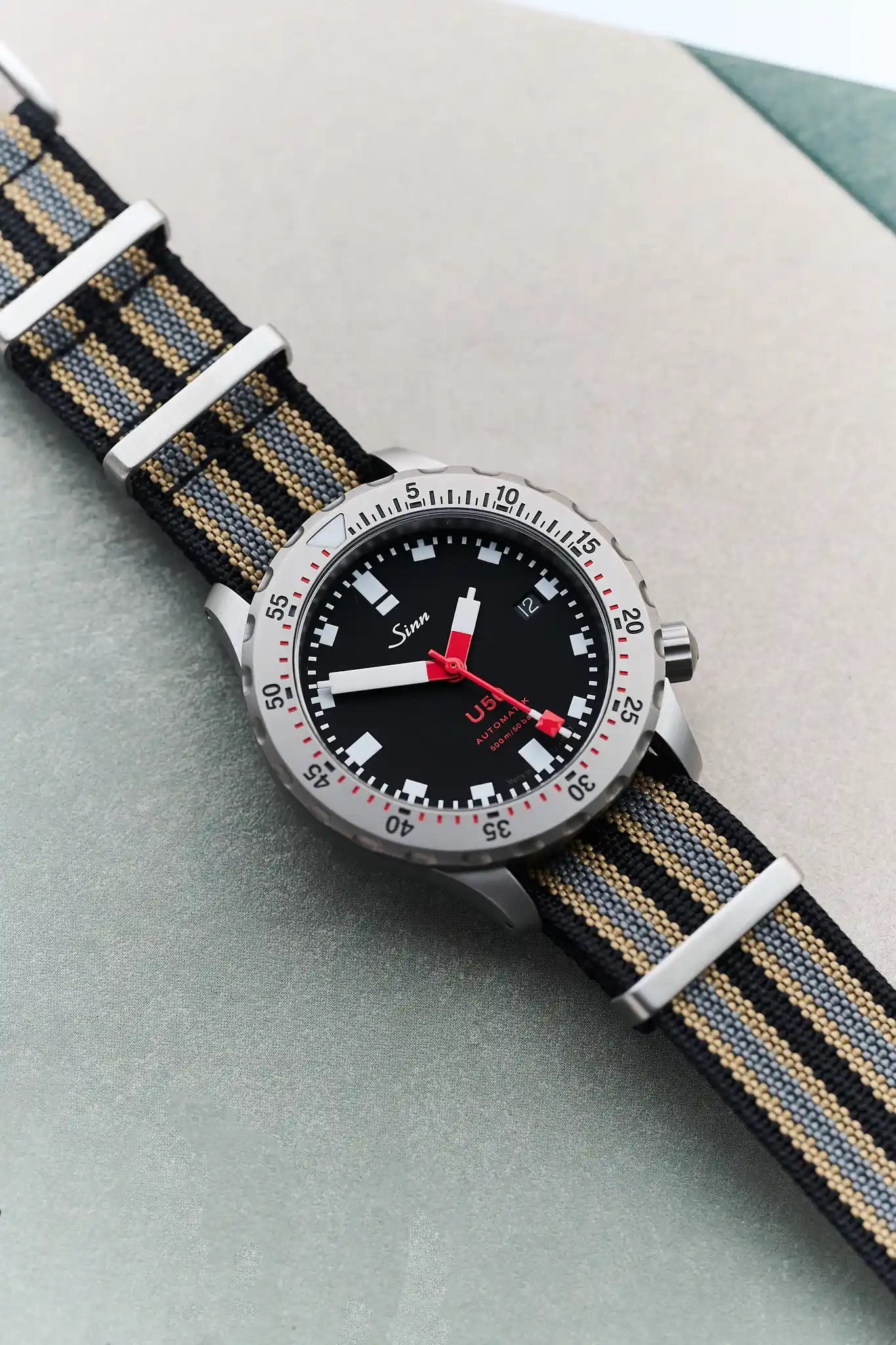 Sample Watch Ribbon Premium Ribbed Fabric Watch Strap - No Time To Die Bond – The Strap Tailor