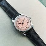 Embossed Crocodile Watch Strap - Black - RTW - The Strap Tailor