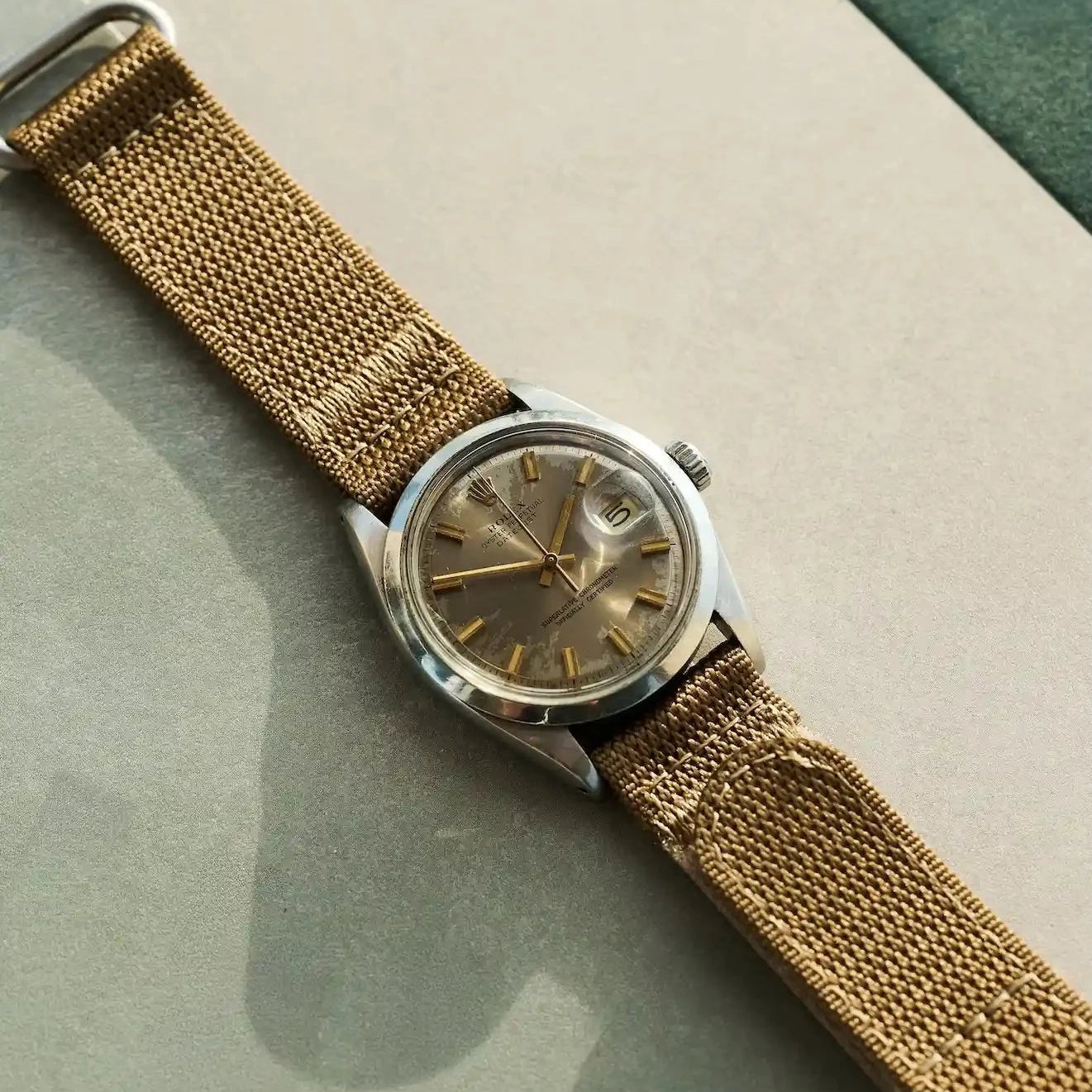 Premium Two Piece Waffle Weave - Mocha - The Strap Tailor