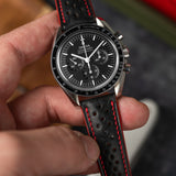 Pueblo Rally Watch Strap - Black & Red - RTW