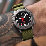 Premium Tubular Nylon Strap - Army Green