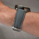AquaFlex Rubber Deployant Strap - Grey