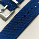 FieldFlex - Two Piece Nylon Strap, Navy Blue - The Strap Tailor