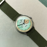 FieldFlex - Two Piece Nylon Strap, Army Green - The Strap Tailor