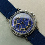 FieldFlex - Two Piece Nylon Strap, Navy Blue - The Strap Tailor