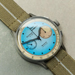 FieldFlex - Two Piece Nylon Strap, Sand & White - The Strap Tailor