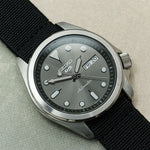 FieldFlex - Two Piece Nylon Strap, Black - The Strap Tailor