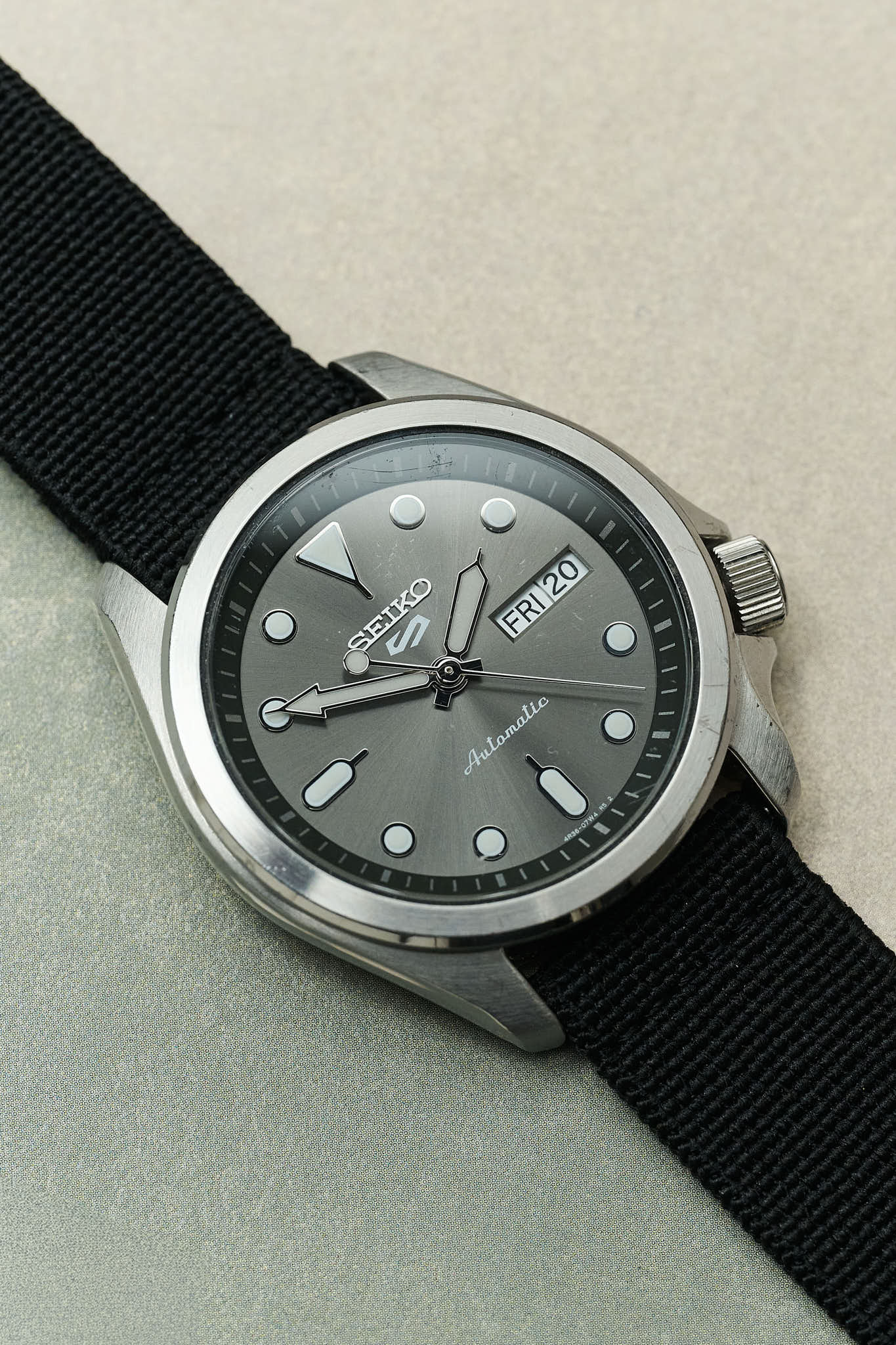 FieldFlex - Two Piece Nylon Strap, Black - The Strap Tailor