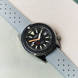 FKM Tropical Rubber Strap - Grey - The Strap Tailor