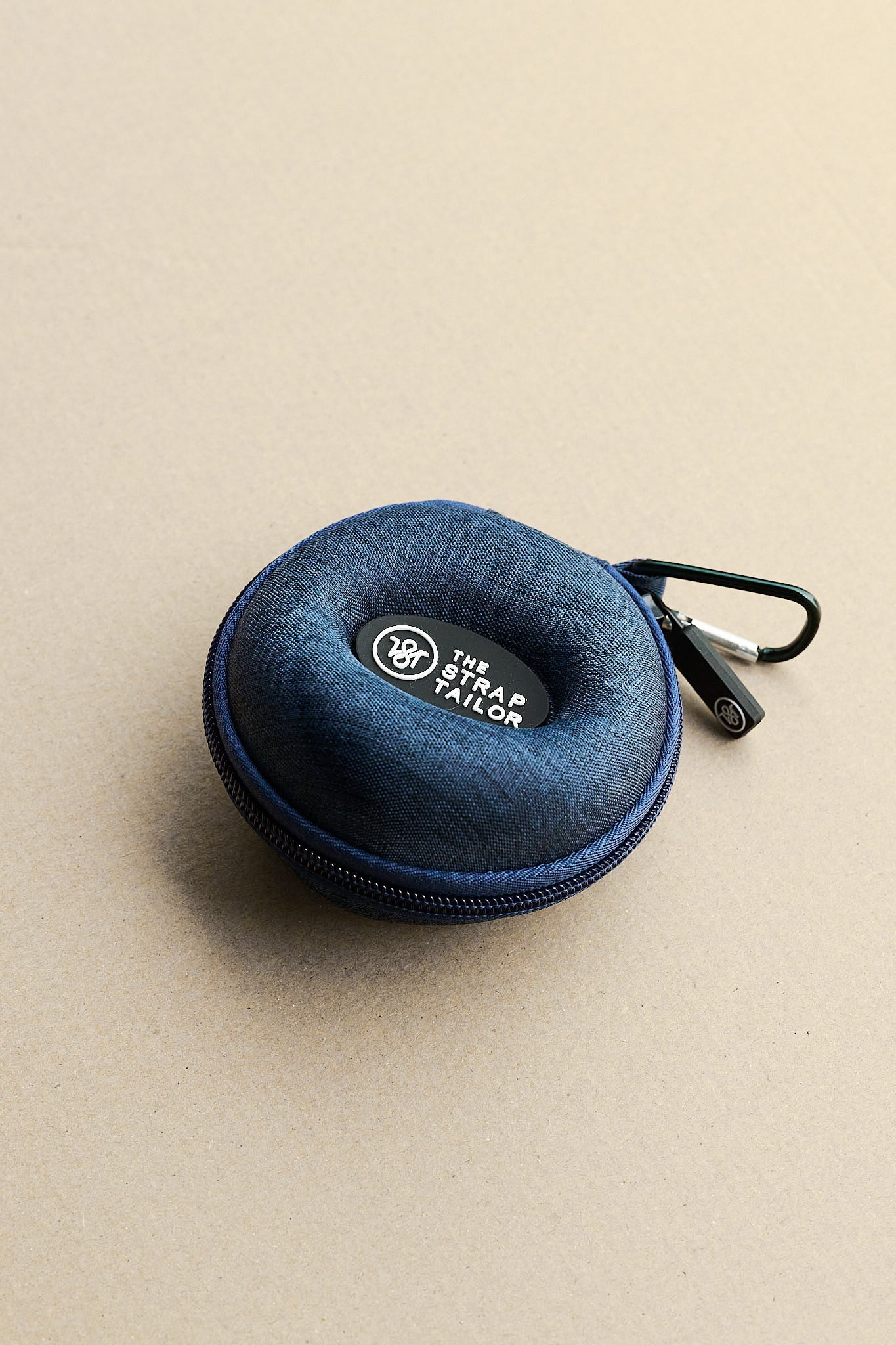 Bagel Watch Storage Case - Navy Blue - The Strap Tailor