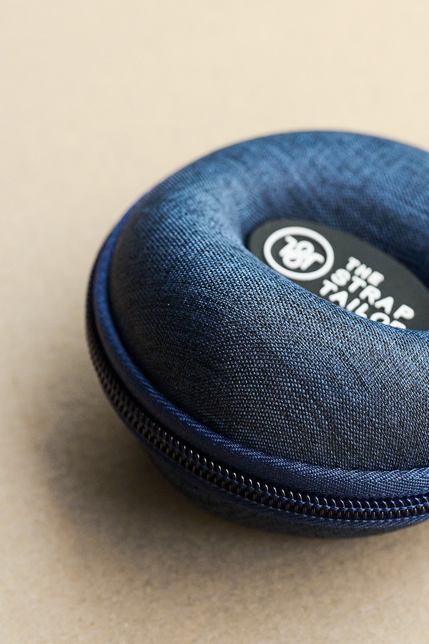 Bagel Watch Storage Case - Navy Blue - The Strap Tailor