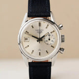 Vintage Style Pig Skin Watch Strap - Navy Slimline - RTW
