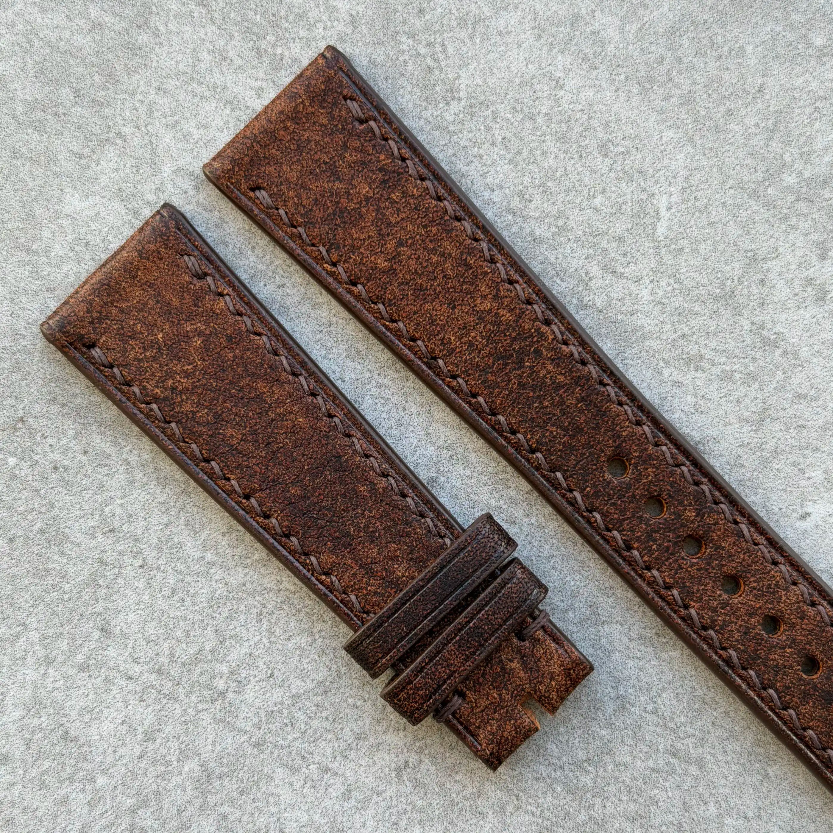 Badalassi Habana Strap - Acero - The Strap Tailor