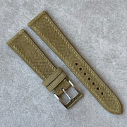 LTD Edition Canvas Olive Suede - The Strap Tailor