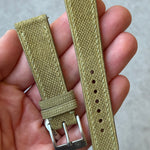 LTD Edition Canvas Olive Suede - The Strap Tailor