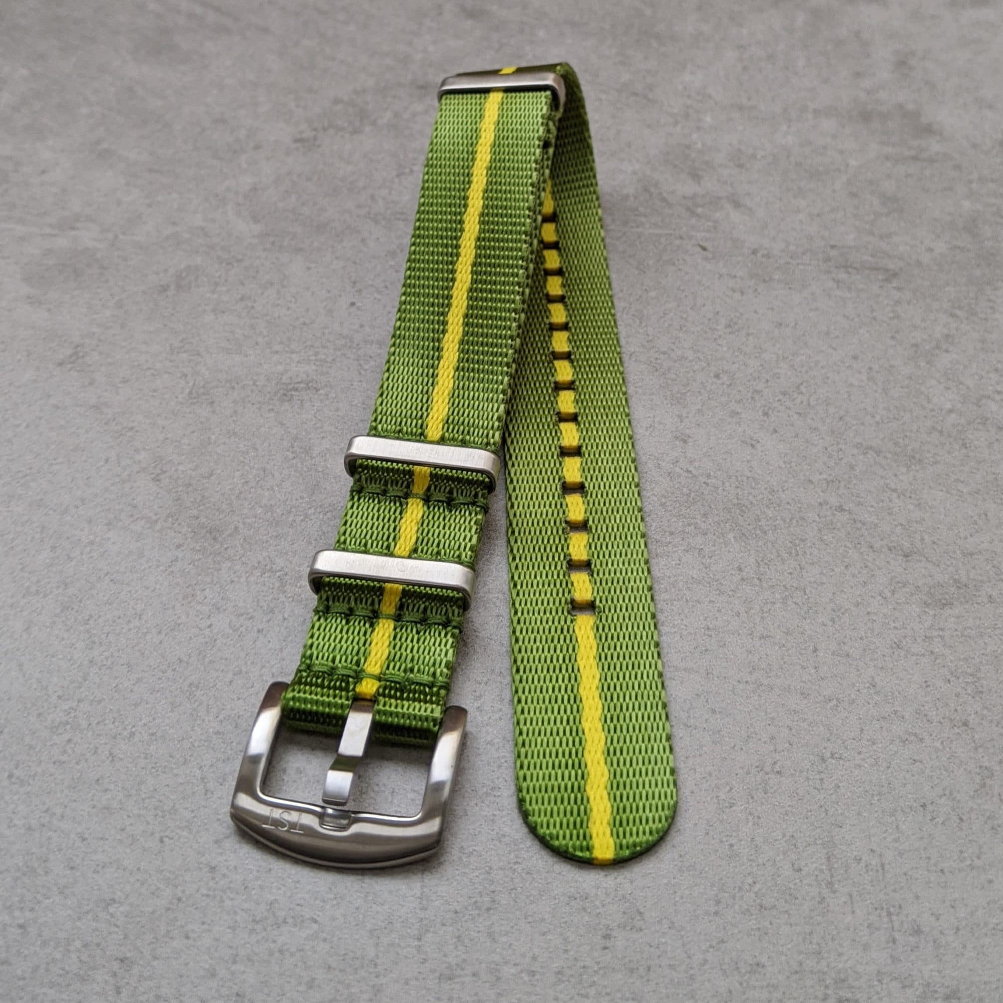 green-yellow-nato-watch-strap