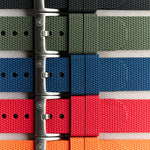 The Expedition Rubber Strap - Black - The Strap Tailor