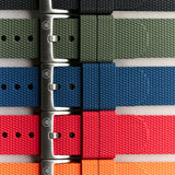 The Expedition Rubber Strap - Black - The Strap Tailor