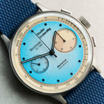 The Expedition Rubber Strap - Navy Blue - The Strap Tailor