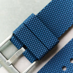 The Expedition Rubber Strap - Navy Blue - The Strap Tailor