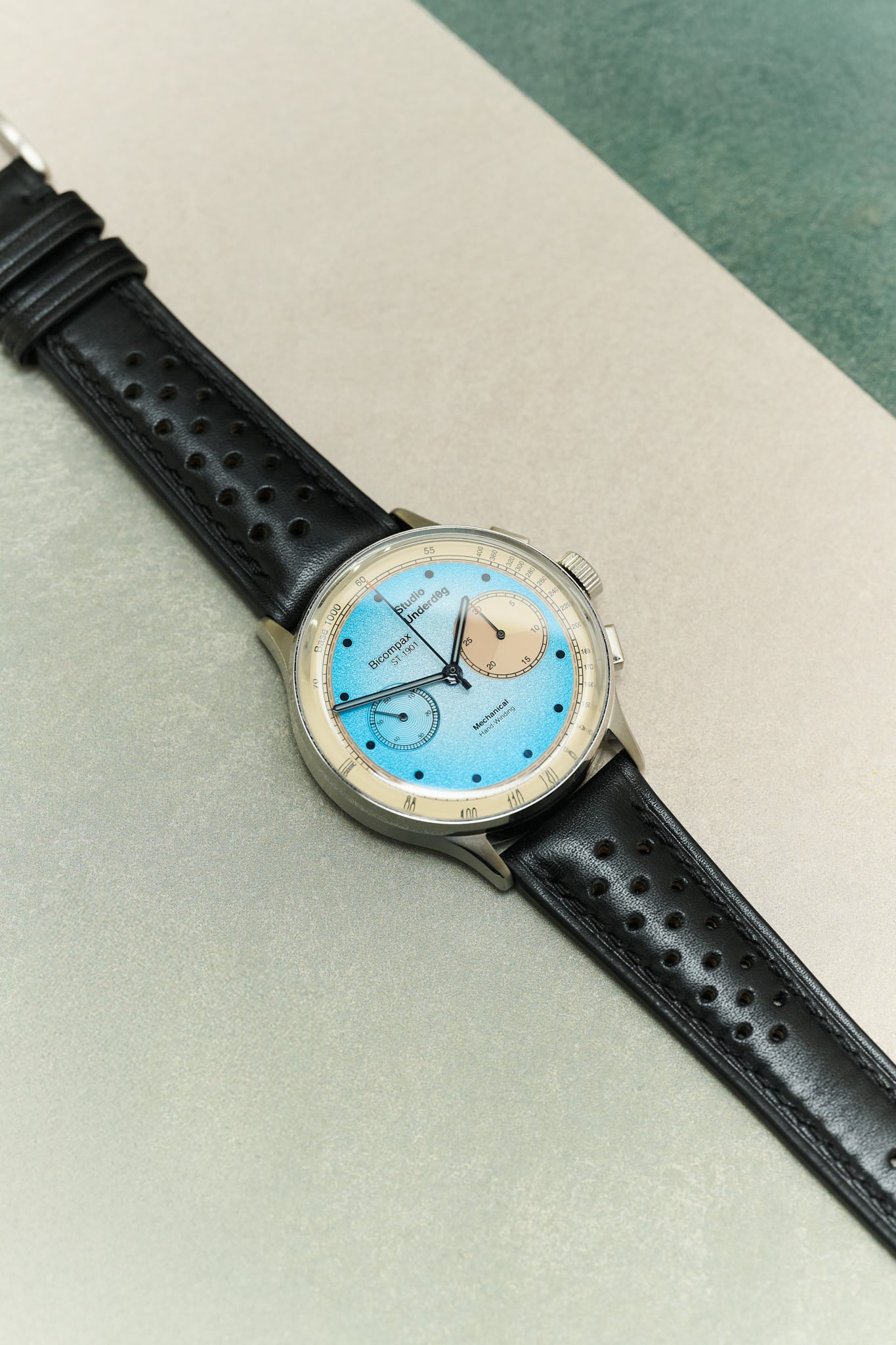 French Calfskin Rally Strap - Black - RTW - The Strap Tailor