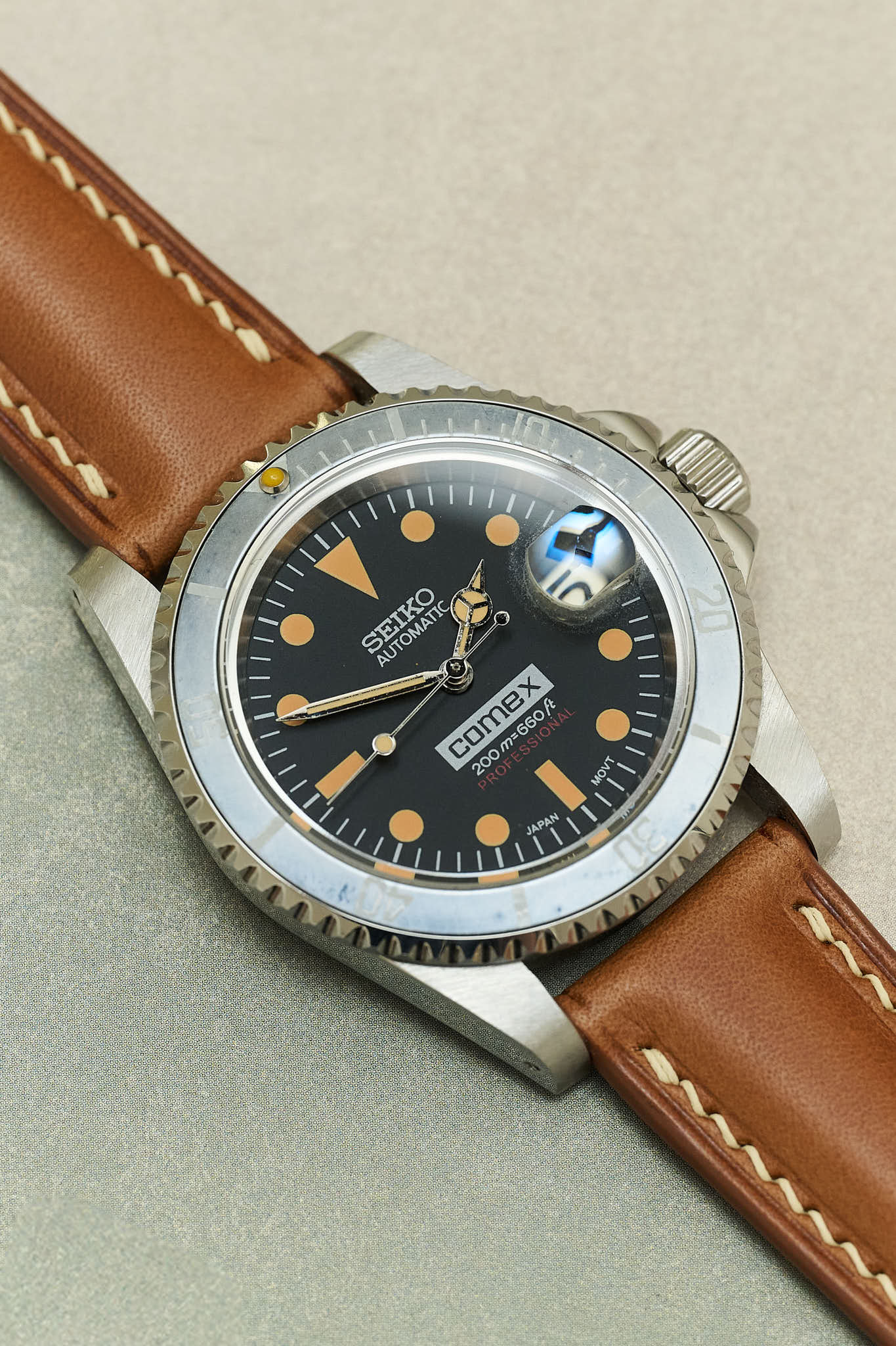 Barenia Watch Strap - Mid Brown - RTW - The Strap Tailor