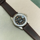 Art Wax Watch Strap - Tobacco Brown - RTW - The Strap Tailor