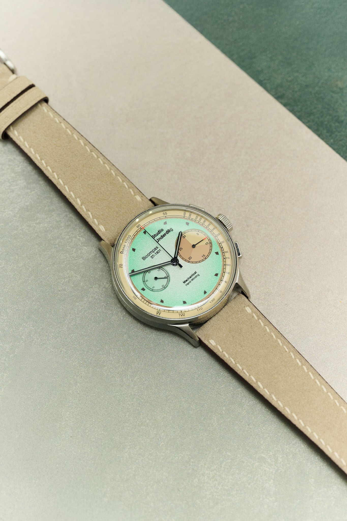 Alcantara Watch Strap - Taupe - RTW - The Strap Tailor