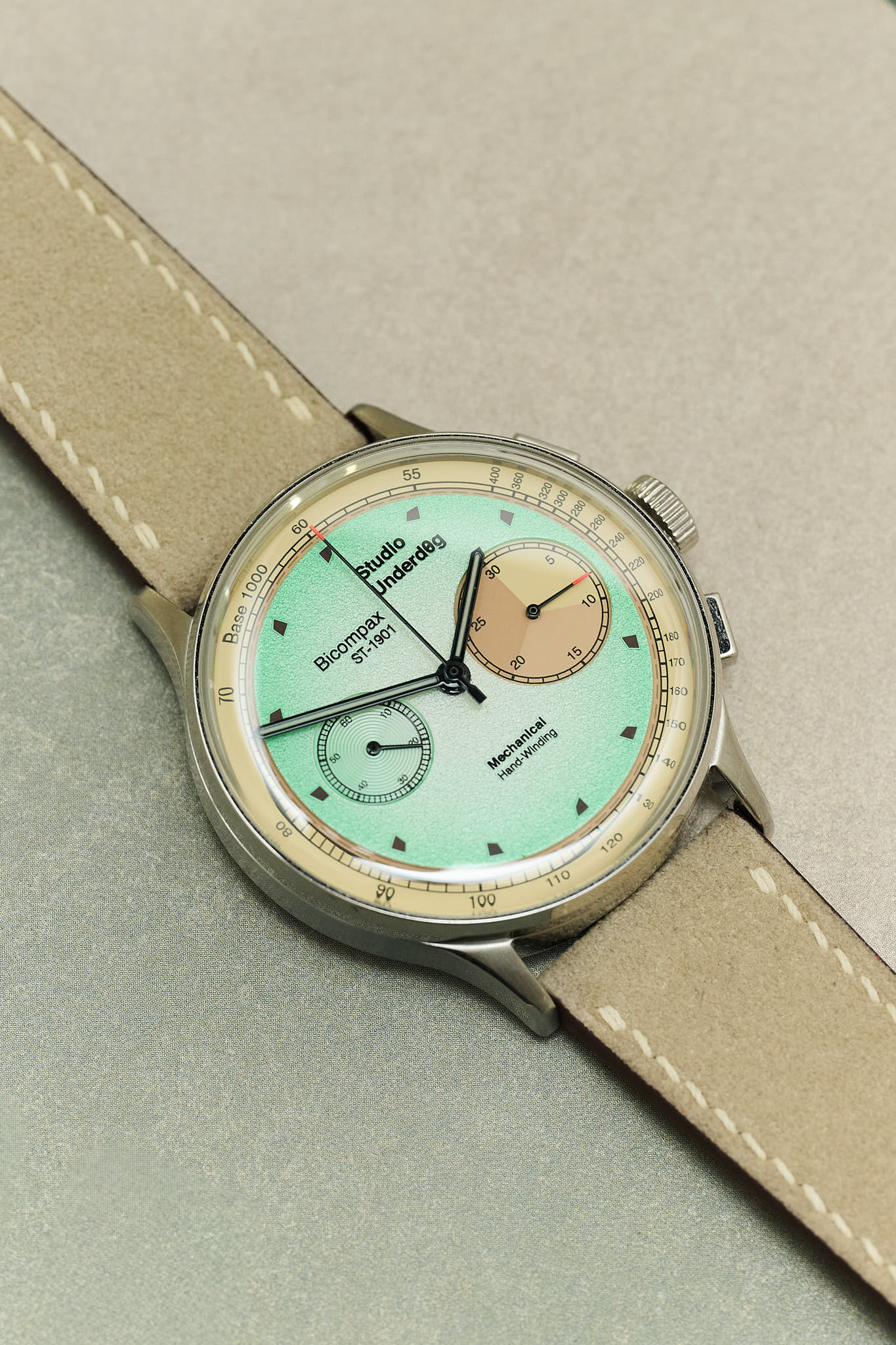 Alcantara Watch Strap - Taupe - RTW - The Strap Tailor
