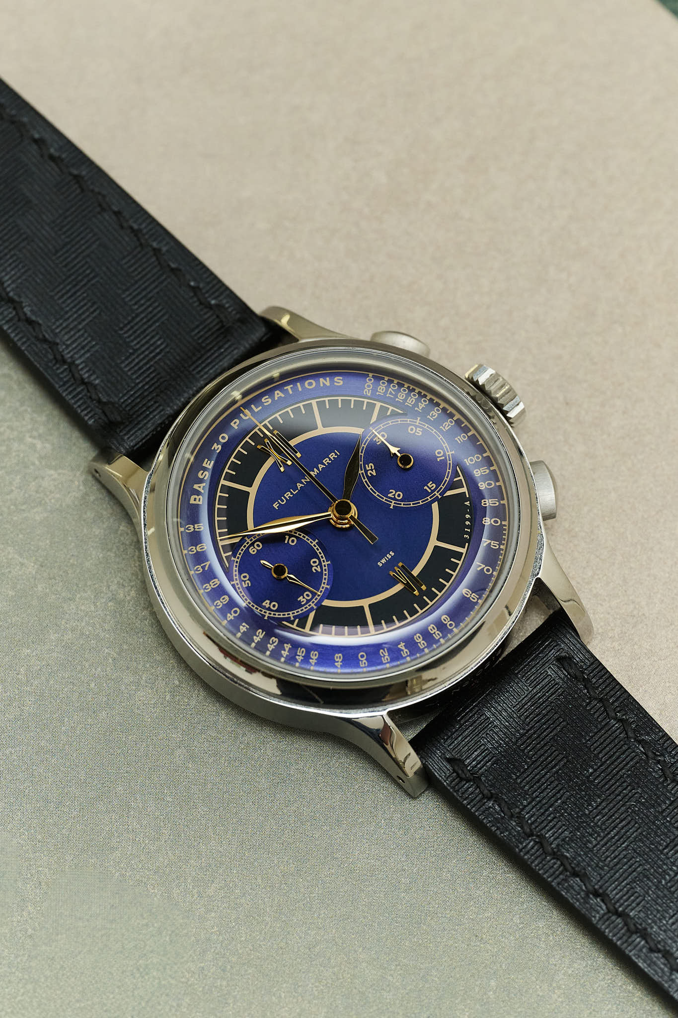 Saffiano Carbon Weave Strap - Black - RTW - The Strap Tailor