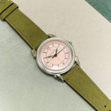 Alcantara Watch Strap - Olive Green - RTW - The Strap Tailor