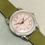 Alcantara Watch Strap - Olive Green - RTW - The Strap Tailor