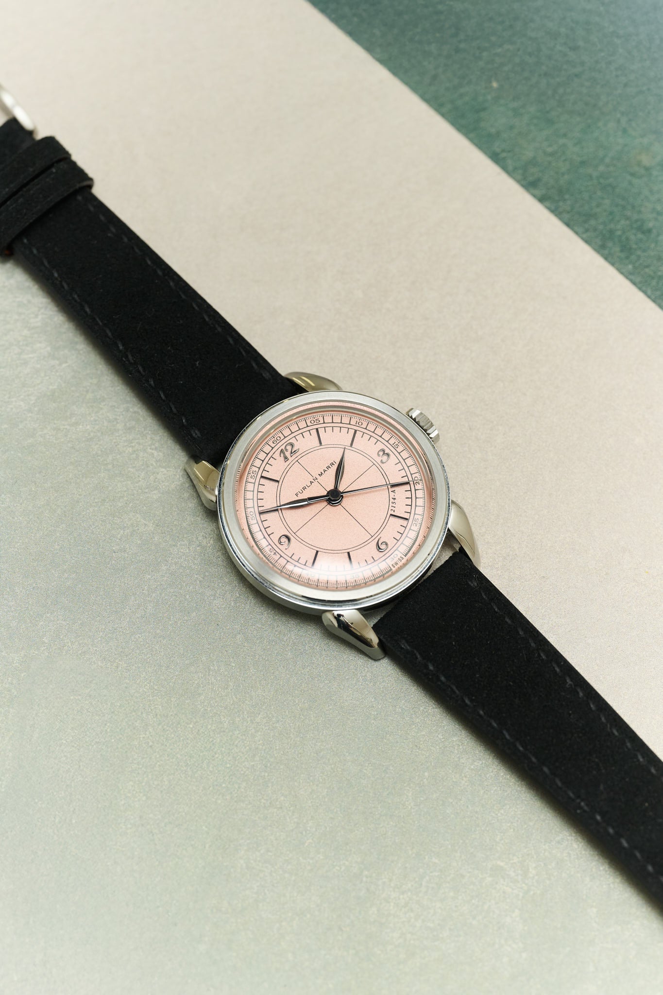 Alcantara Watch Strap - Black - RTW - The Strap Tailor