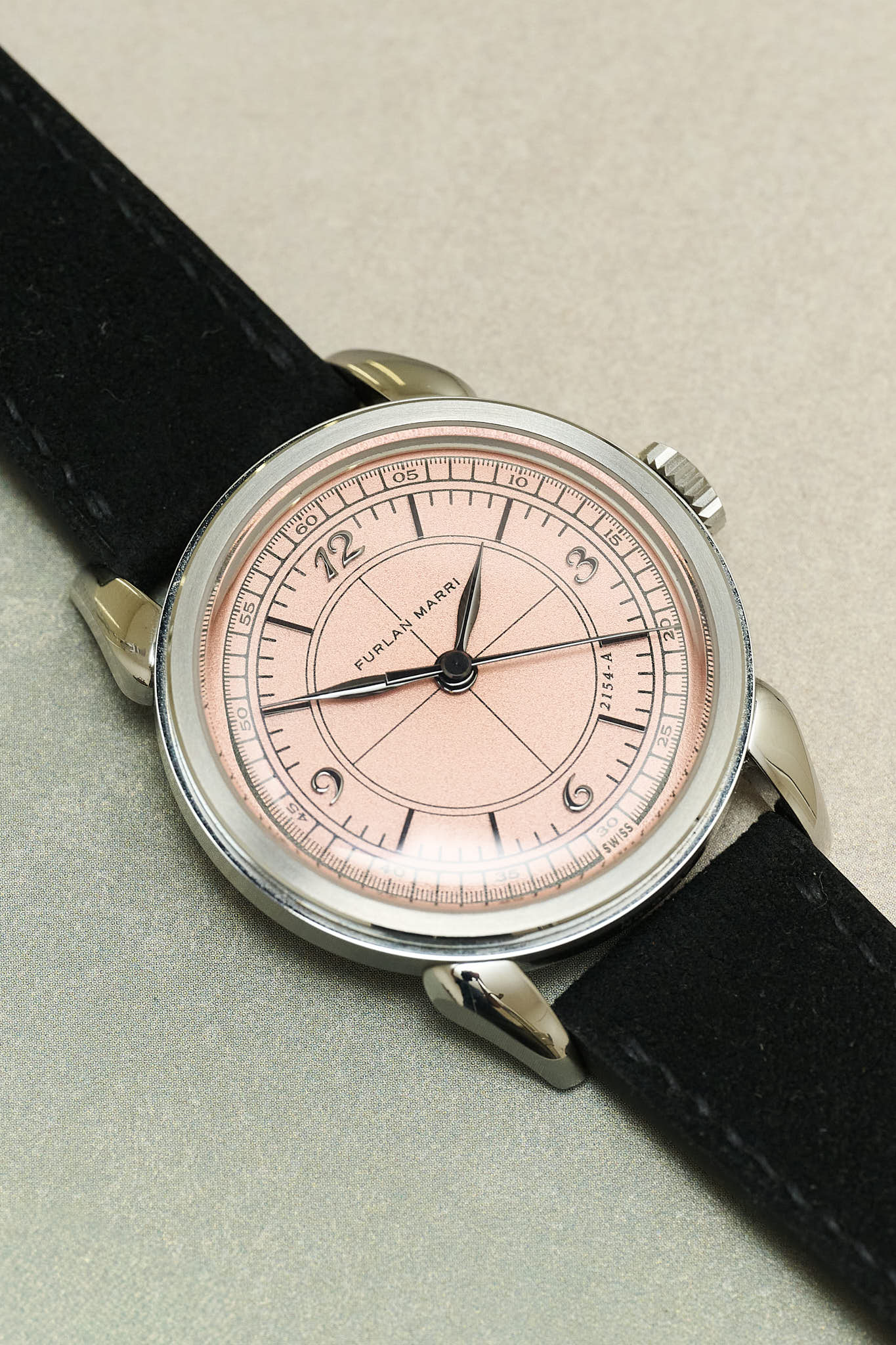 Alcantara Watch Strap - Black - RTW - The Strap Tailor