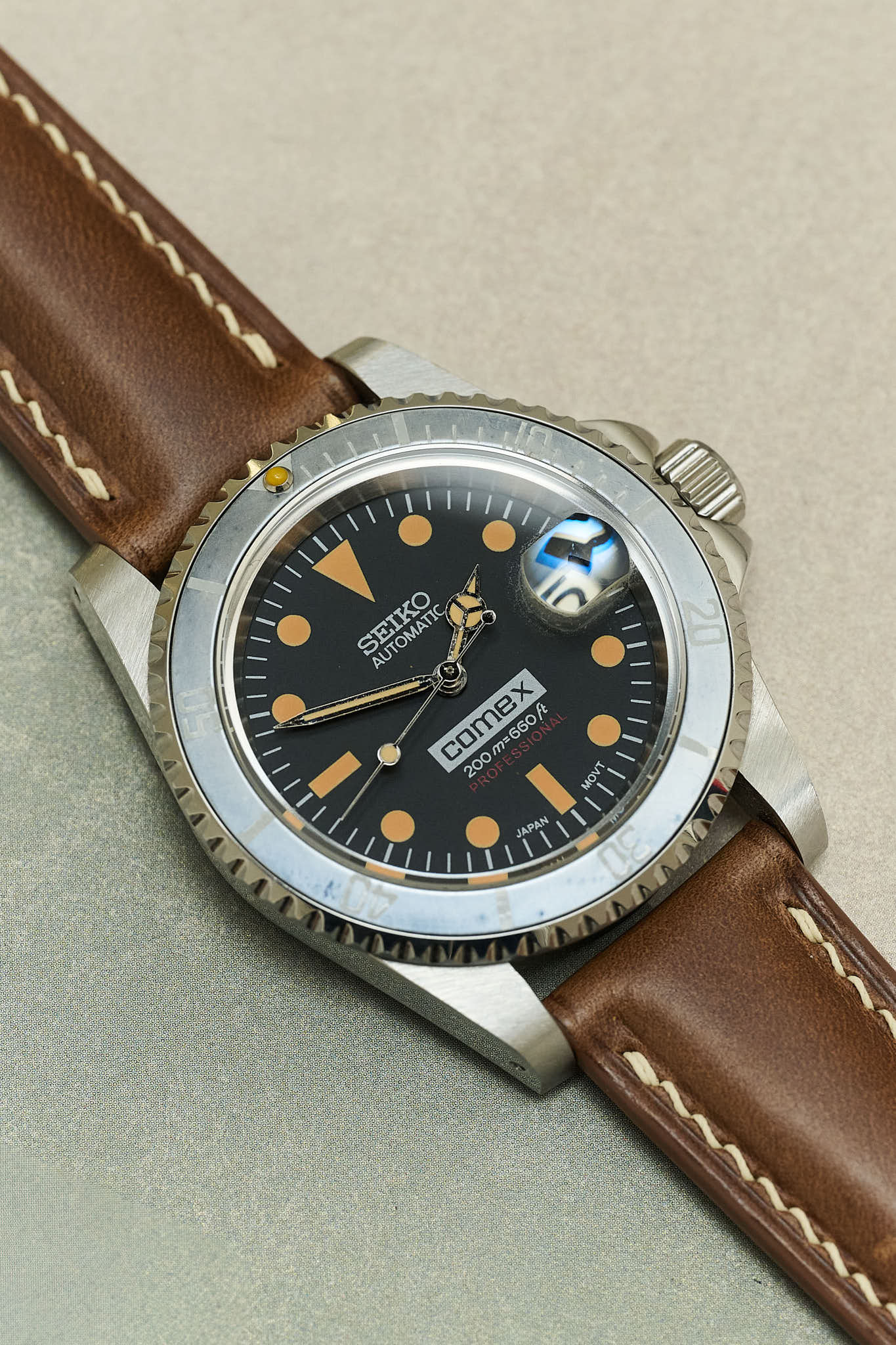 Horween Chromexcel Strap - Natural Tan - RTW - The Strap Tailor