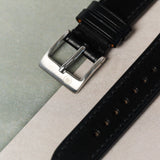 Buttero Watch Strap - Black - RTW - The Strap Tailor