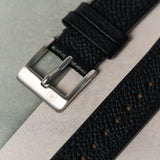 Epsom Calfskin Strap - Black - RTW - The Strap Tailor