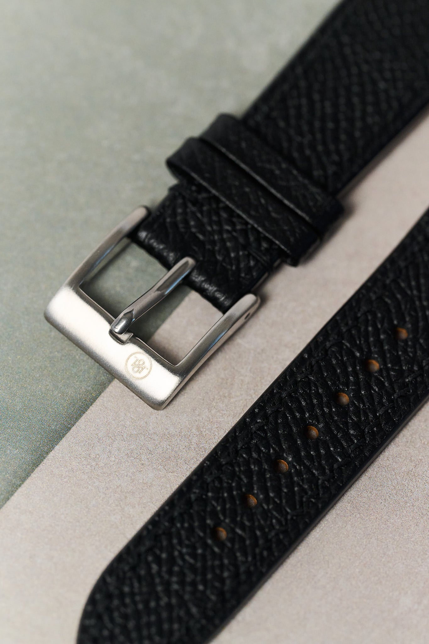 Epsom Calfskin Strap - Black - RTW - The Strap Tailor