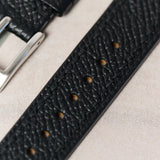 Epsom Calfskin Strap - Black - RTW - The Strap Tailor