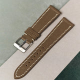 Epsom Calfskin Strap - Taupe - RTW - The Strap Tailor