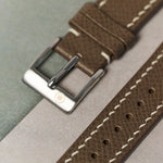 Epsom Calfskin Strap - Taupe - RTW - The Strap Tailor