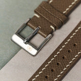 Epsom Calfskin Strap - Taupe - RTW - The Strap Tailor