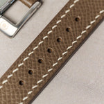Epsom Calfskin Strap - Taupe - RTW - The Strap Tailor