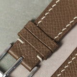Epsom Calfskin Strap - Taupe - RTW - The Strap Tailor