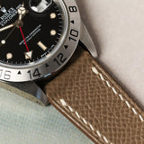 Epsom Calfskin Strap - Taupe - RTW - The Strap Tailor